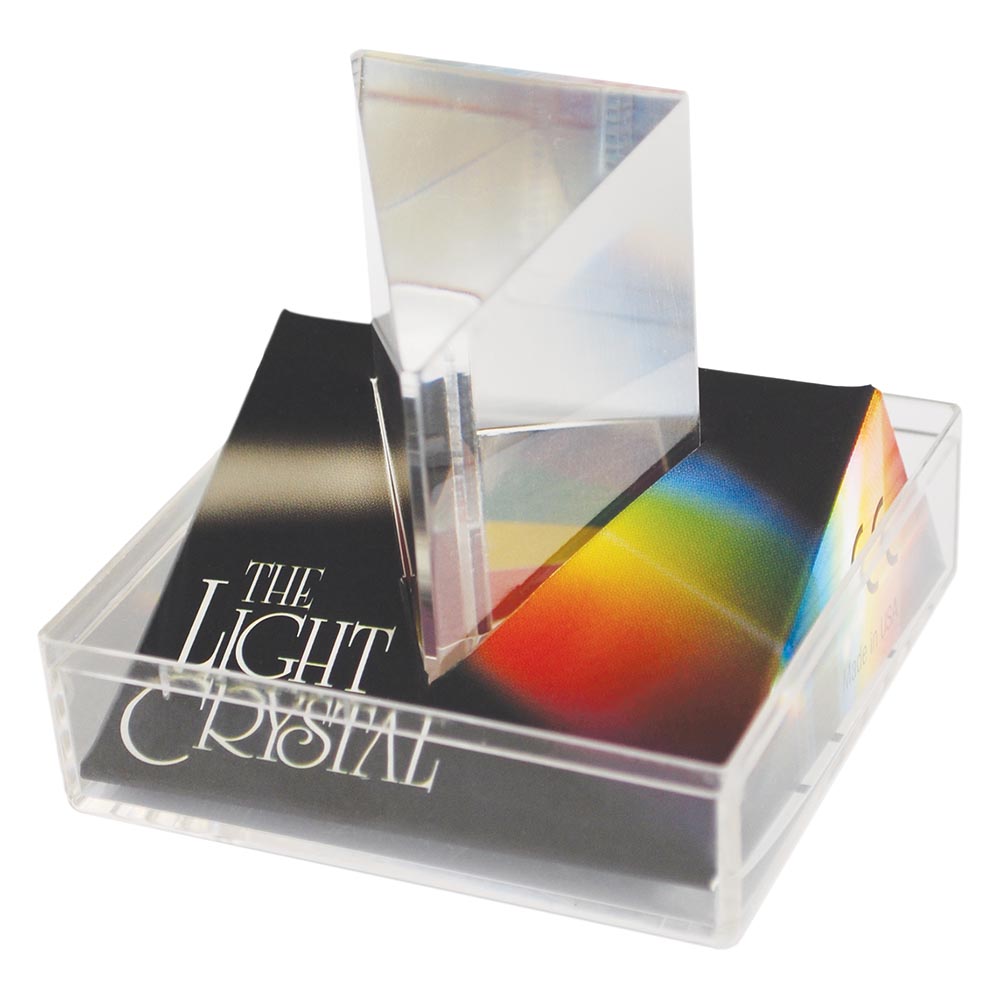 Always Fascinating 2.5" Light Crystal Prism  #00010 TEDCO SCIENCE TOYS PRISM 