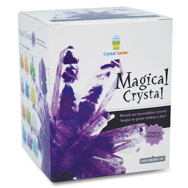 Always Fascinating PURPLE MAGICAL CRYSTAL  # MC1003 ~ TEDCO SCIENCE TOYS 
