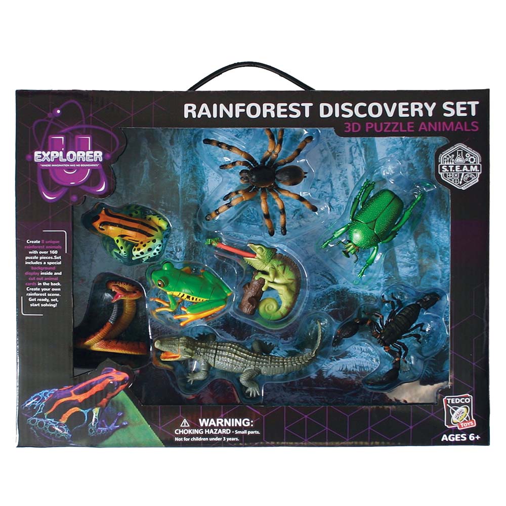 Rainforest 3D Puzzle Set - TEDCO toys