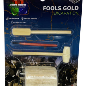 Fools gold mini dig with packaging